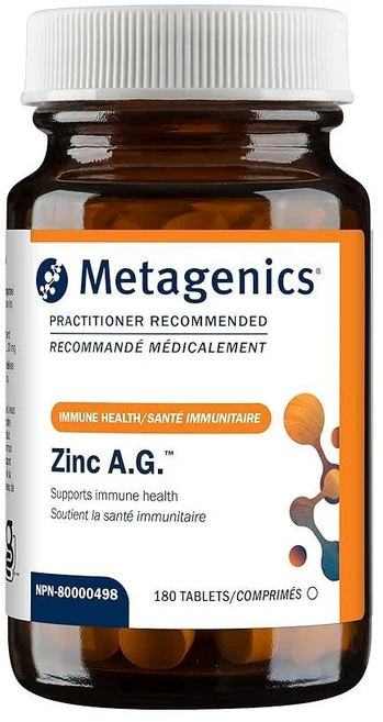 Metagenics Zinc A.G. 180 Count 메타제닉스 아연 180정, 메타제닉스 아연 A.G. 태블릿, 1개 - 쿠팡