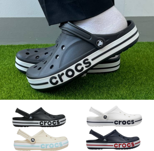 크록스 바야밴드 클로그 남여공용 EVA 샌들 슬리퍼 아쿠아슈즈