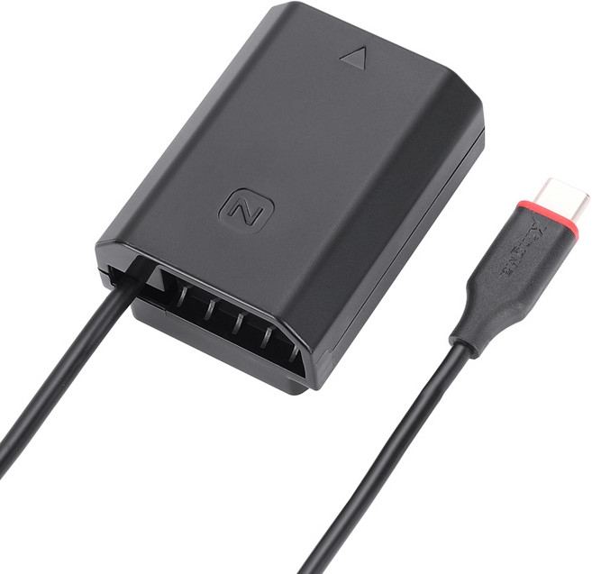 KingMa TC-FZ100 適用 NP-FZ100 假電池 轉接線 最大線長120cm, 1個