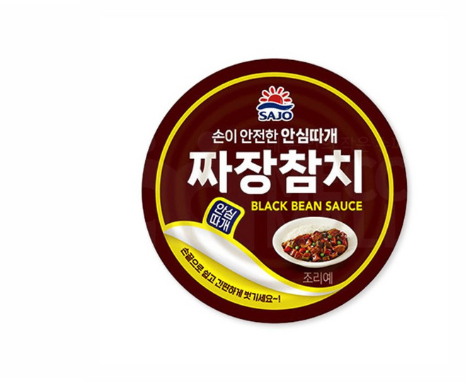 사조 짜장참치 안심따개, 16개, 100g