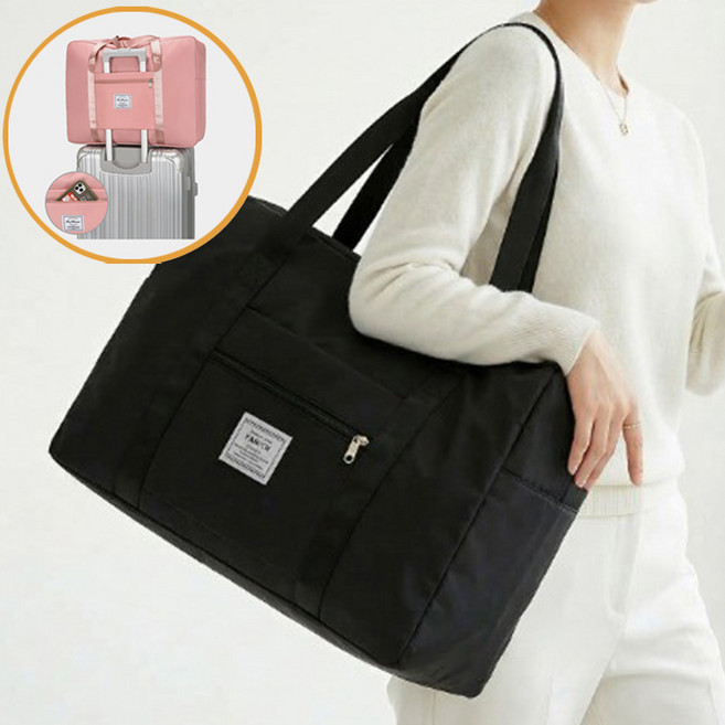 소소앤코 대용량 여행용 캐리어결합 보조가방 보스턴백