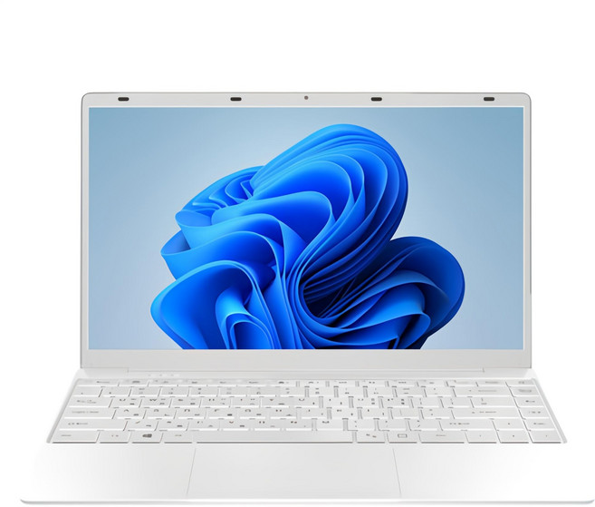 네오북 2024 노트북 14.1 인텔 셀러론, 펄 화이트, 128GB, 6GB, WIN11 Home, N14GO