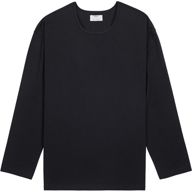 자바나스 촤르르 하면서 탄탄한 핏 좋은 긴팔 에센셜 소로나 코튼 릴렉스 하프 유넥 롱슬리브