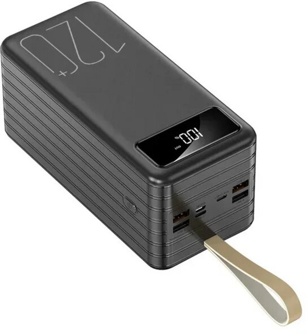 캠핑용 파워뱅크 휴대용 배터리 차박 보조배터리 야외 초대용량 고속 휴대폰 노트북 태블릿에 120000mAh, 2) Black 120000mAh 1PCS  위의 10, 2) Black 120000mAh 1PCS - 위의 1, 1개