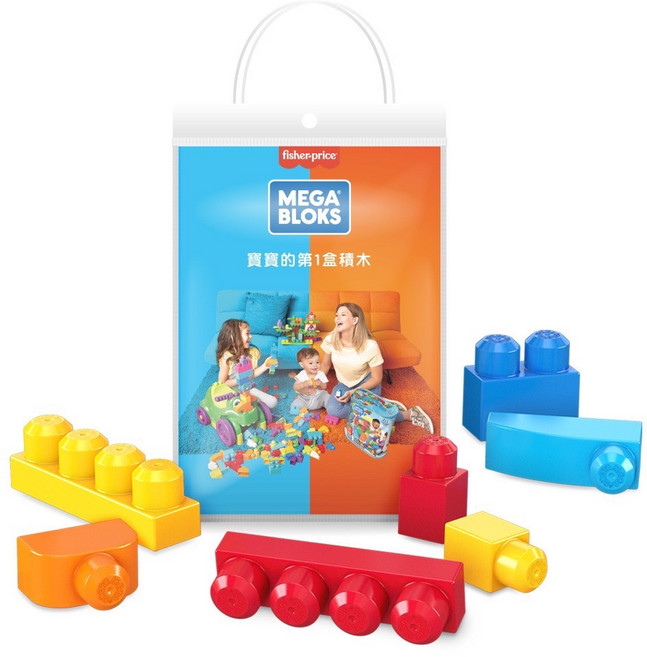 Fisher-Price 費雪美高積木小禮包, 1個, Multicolor