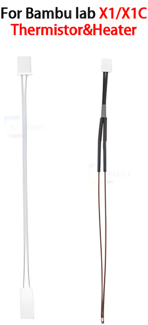 Bambu Lab X1/X1C & P1S/P1P 호환 온도센서 & 히터 교체 키트, X1 / X1C