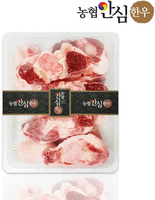 [농협안심한우] 한우 도가니 1kg 몸보신 보양식 무릎뼈 곰탕용 곰거리, 1개