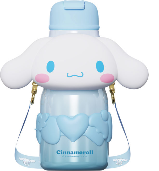 정품 산리오 텀블러 640ml, 시나모롤, 1개