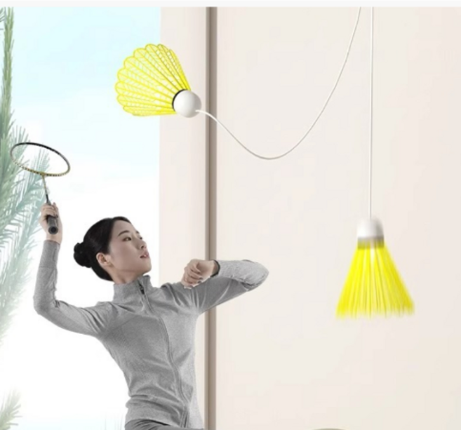 실내 리턴 연습 배드민턴 돌아오는 셔틀콕 3개입, 상세페이지 참조, 1개, 상세 설명 참조