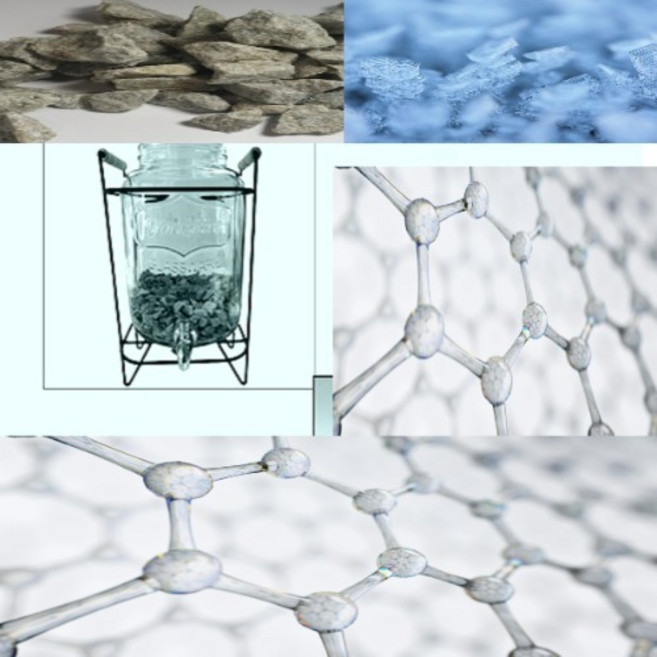 알카리워터 게르마늄 파동 보석수 자연 천연 약수만들기 알칼리 육각수 이온환원수 일라이트 물 미네랄, 1