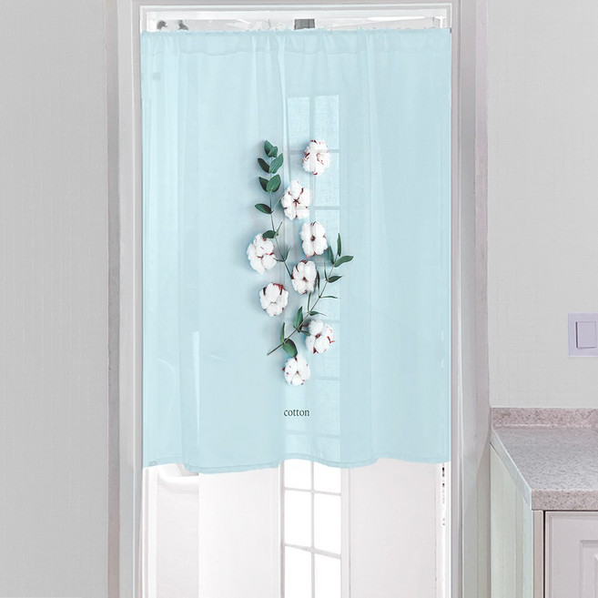 상상후 가림막 패브릭 창문 가리개 쉬폰 바란스 도어커튼 115x120 모음