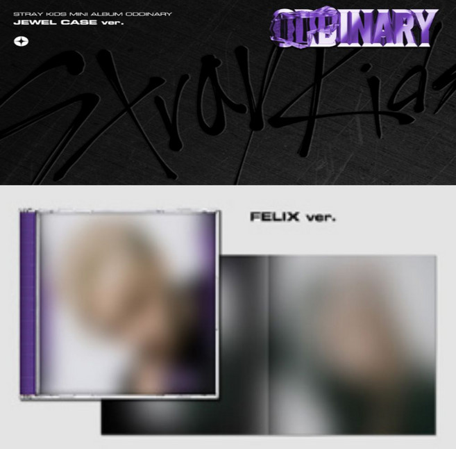[필릭스FELEX버전]스트레이 키즈(STRAYKIDS) - ODDINARY / 미니 앨범 (JEWEL CASE ver.)