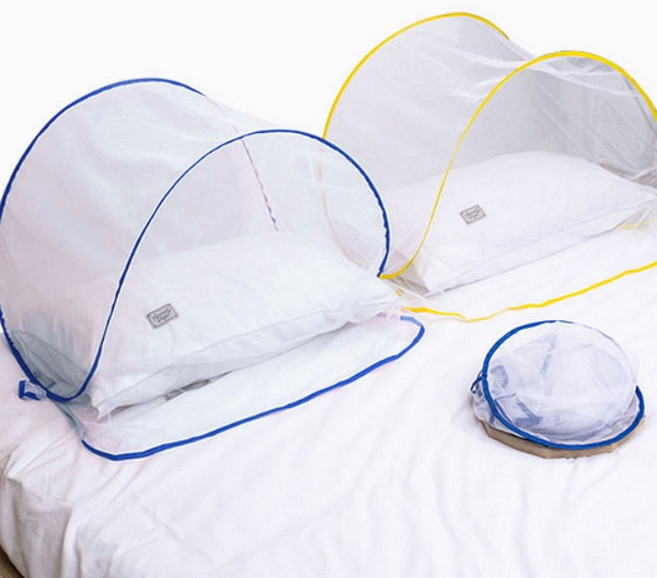 휴대용 원터치 페이스 모기장 여행 캠핑 차박 얼굴모기장 미니 방충망 폴딩 모기망, 노랑, 노랑