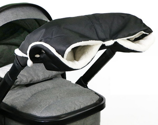 유모차핸드머프/유모차장갑 방한 손잡이 커버 풋머프, 단품, 1개