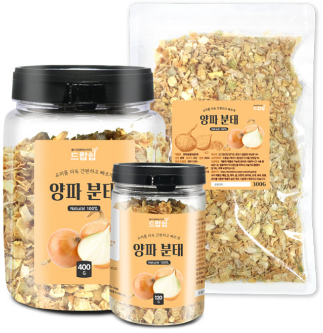 드랍쉽 양파 분태 국산 모음 어니언 후레이크, 양파 분태[국산] 400g[통], 1개, 300g