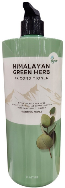 엘라스틴 히말라야 그린허브 7X 수분케어 컨디셔너 1980ml, 1개, 1.98L