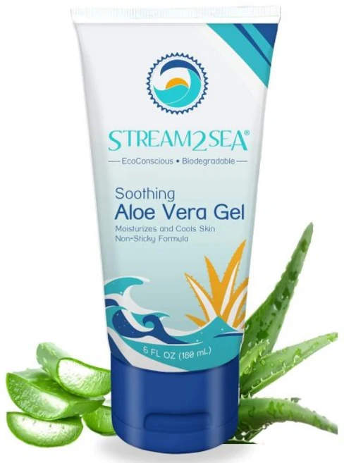 STREAM 2 SEA 수딩 알로에 베라 젤 애프터썬 177ml, 1개 - 쿠팡