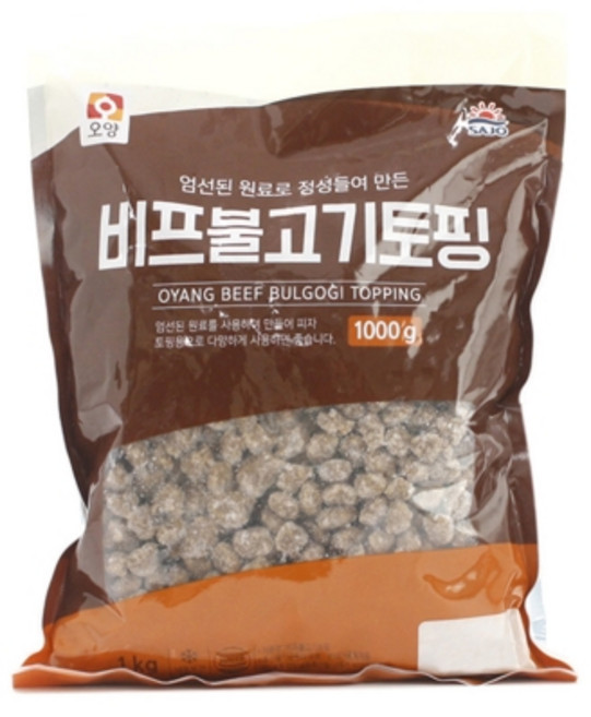 햇살누리 비프불고기토핑 1kg, 1개