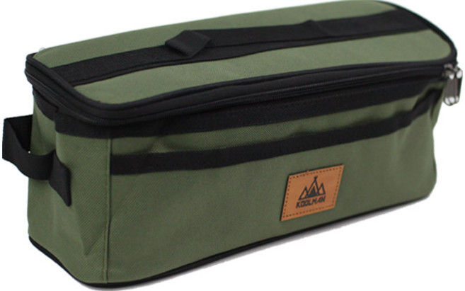 쿨맨 다용도 키친툴 수납 가방, 올리브그린, 1단, 1개