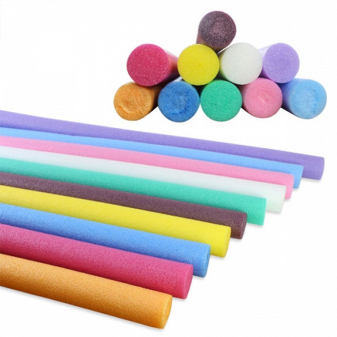 글로벌이지 원형 백업 폼 수수깡 5cm 1M 5개묶음 만들기 교구 재료, 원형 백업 5cm_흰색, 1개