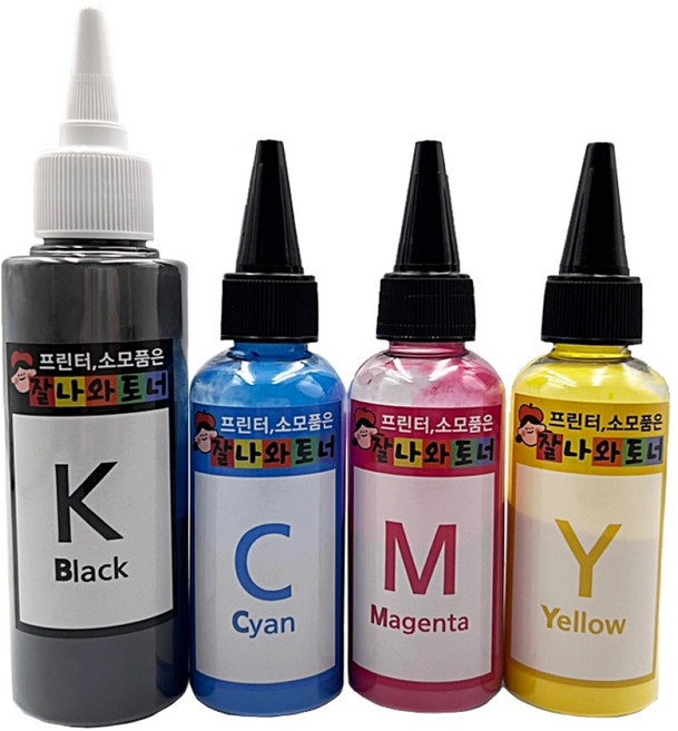 삼성 리필 토너 파우더 4색 세트 충전용 칼라레이저 무한프린터 복합기 전용 가루 잘나와토너, 리필파우더4색세트 (1회분), 1개