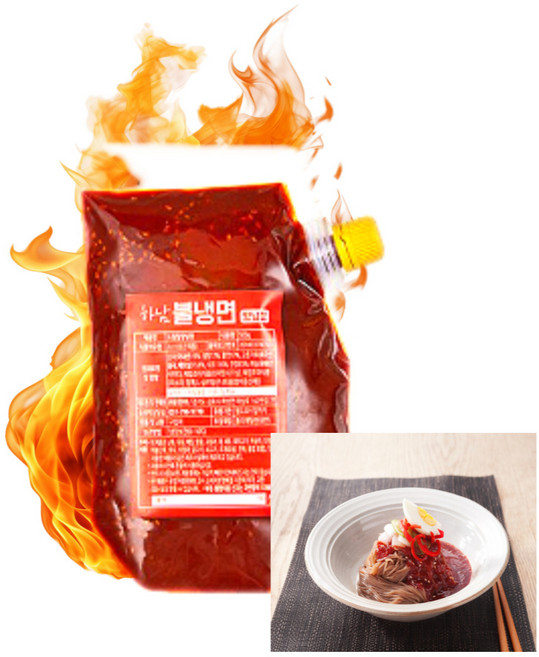 하남냉면 완전 불불냉면 양념장 2KG - 국내산 양파로 만들어 맛있게 맵다!, 1개