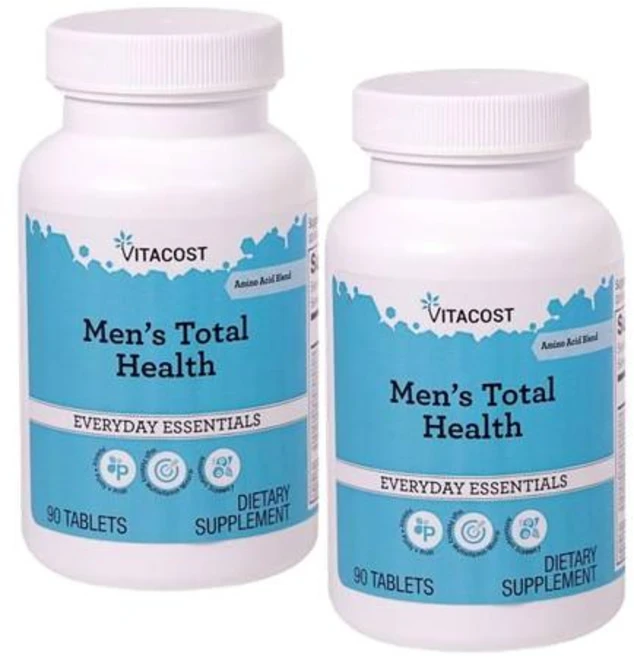비타코스트 맨 50 플러스 멀티비타민 미네랄 타블렛 60일분 Vitacost Men's 50 Plus Multivitamin, 2개 - 쿠팡