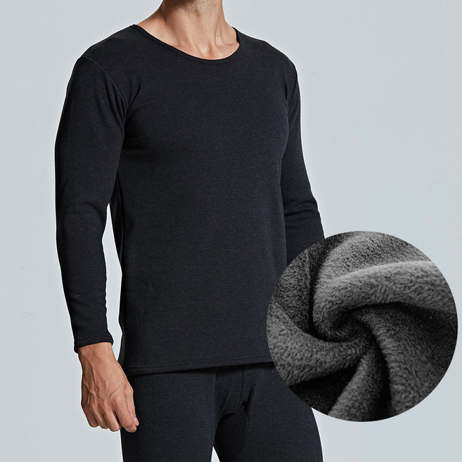 핑크앤다이아 남성 융기모 두꺼운 상의 하의 택1 방한 내복 털 방풍 내의 타이즈