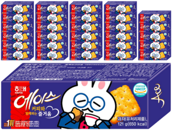 해태제과 에이스 121gX60개, 121g, 60개