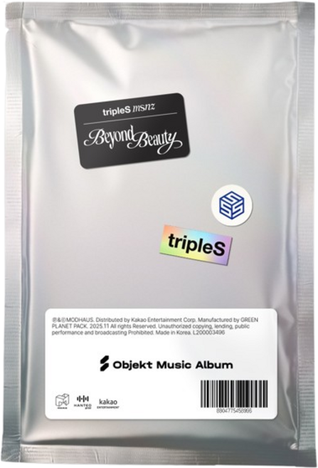 트리플에스 - msnz Beyond Beauty [Objekt Music Album ver] 오브젝트 뮤직 앨범