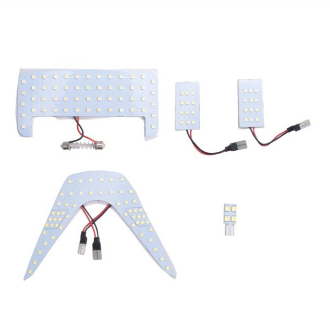 도요타 호환 C-HR LED 인테리어 독서등 흰색 지붕 조명 102 6000K 신호 램프 스티커, 01 6000 천개 차가운 흰색