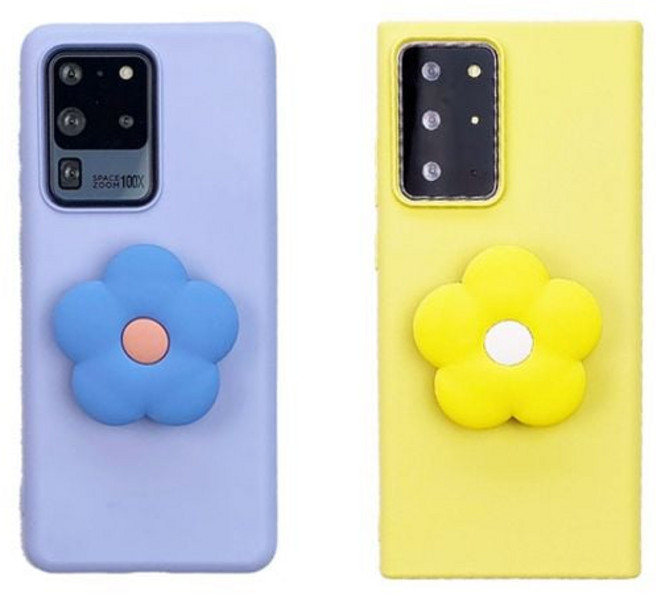 [SOLIST](갤럭시S/노트)블라썸 폰톡 일체형 컬러케이스