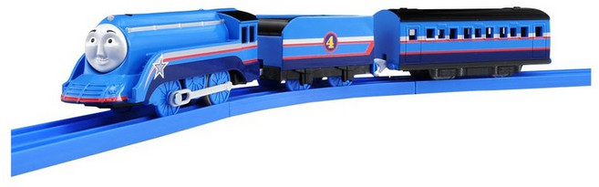 TS-21 ST PLARAIL TAKARA TOMY 다카라 토미 『 프라레일 토마스 슈팅 스타 (고든) 』 기차 열차 장난감 3세 이상 장난감, 1개
