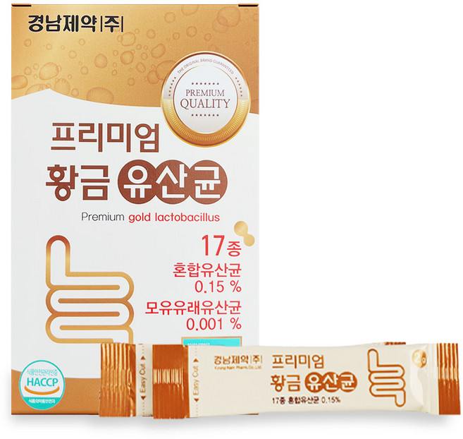 경남제약 17종혼합유산균30포 프롤린 초유분말 모유유래유산균, 1, 2g