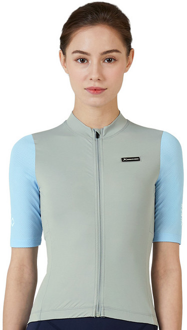 기어엑스 싸이클웨어C 반팔라운드 05-2 여성 그레이블루