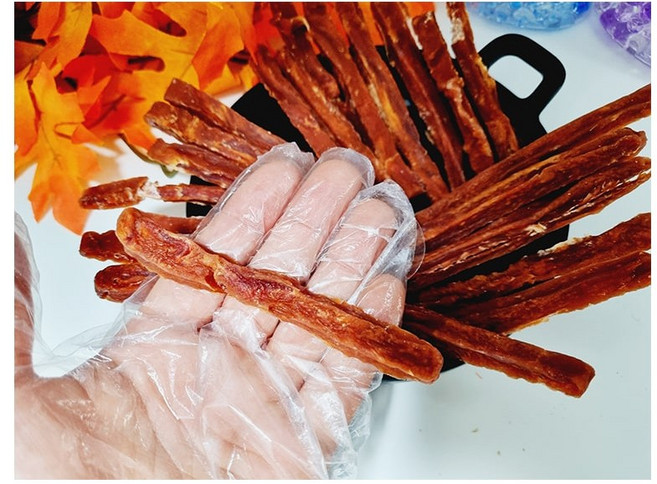 강아지 대용량 애견간식 오리고기스틱 실중량160g, 1개, 160g