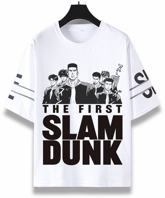 슬램덩크 강백호 정대만 채치수 서태웅 반팔 티셔츠, 22, 4XL