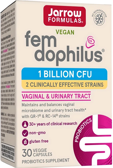 재로우 우먼 펨-도필러스 유산균 10억 베지테리안 캡슐, 비건, 여성, 알약/캡슐, 1개, 30정 - 쿠팡