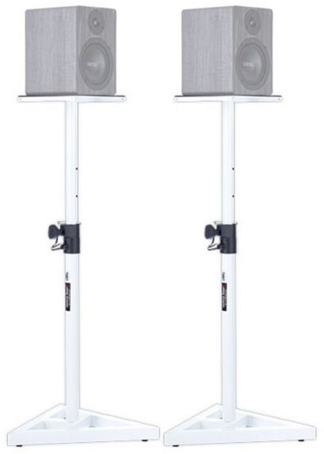 아이엠아이 모니터스피커스탠드 화이트 1조 (2개입)