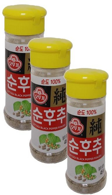오뚜기 순후추(병) 45g 3개, 10세트
