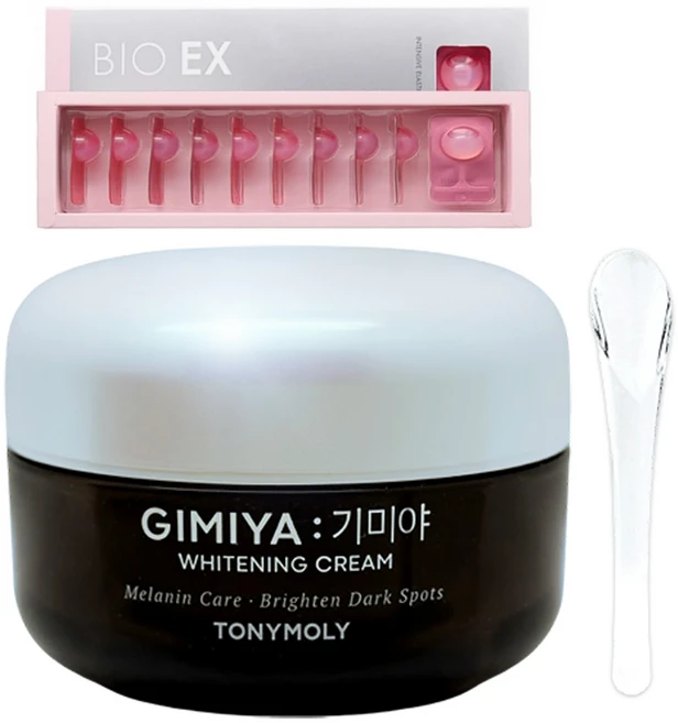 토니모리 기미야 미백 크림+콜라겐 캡슐 앰플, 1개, 50g - 쿠팡
