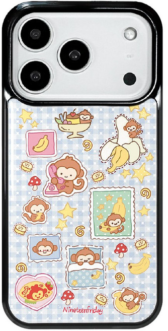 끼숭이 패치 아이폰 갤럭시 맥세이프 에폭시 케이스 폰케이스