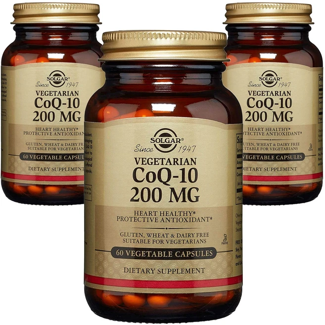 솔가 베지테리언 CoQ-10 200mg 베지터블 캡슐, 3개, 60정 - 쿠팡