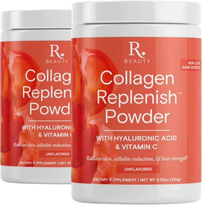 Reserveage Beauty 콜라겐 리플레니시 2500mg 파우더 무맛 Collagen Replenish Powder 234g, 2개 - 쿠팡