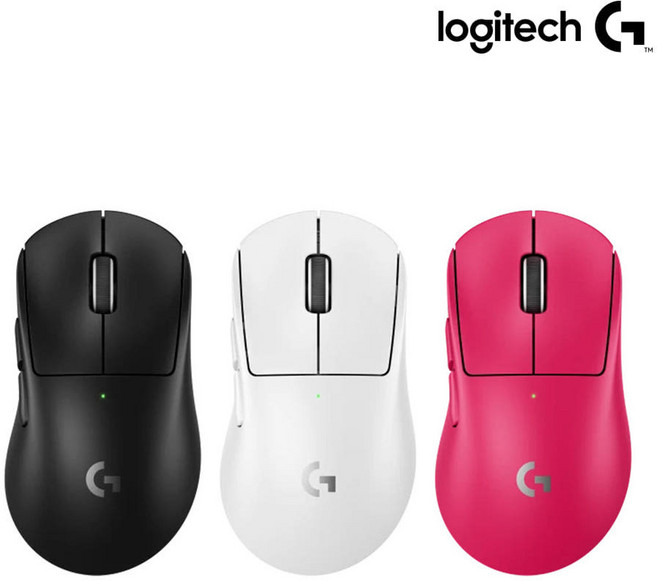 로지텍코리아 (정품) 지슈라2 덱스 G PRO X SUPERLIGHT 2 DEX 게이밍 무선 마우스 (충전독 미 포함), 핑크