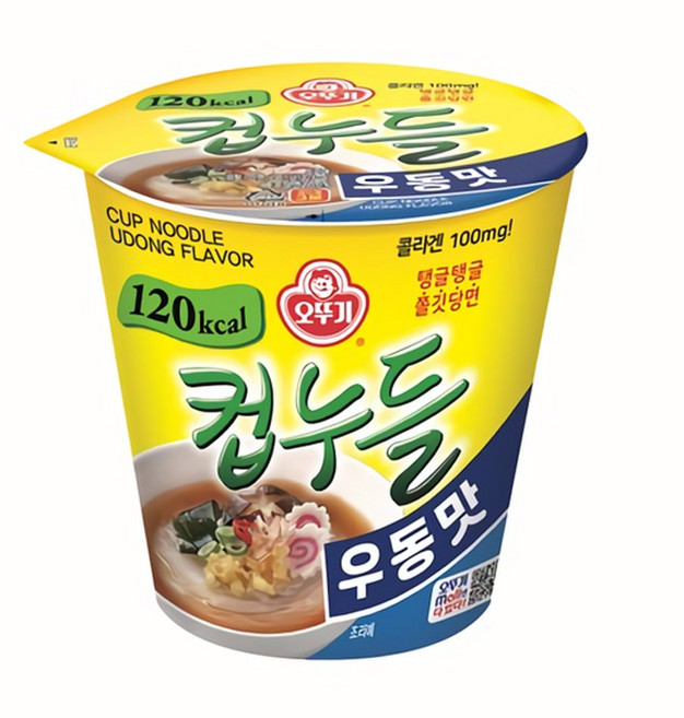 오뚜기 컵누들 우동맛 37.8g, 6개