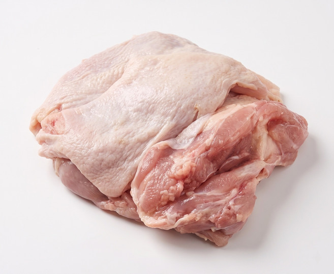 언니네 닭 국내산 냉장 냉동 뼈없는 닭다리살 절단정육 통정육 무염지 염지 1kg 포장, 1개