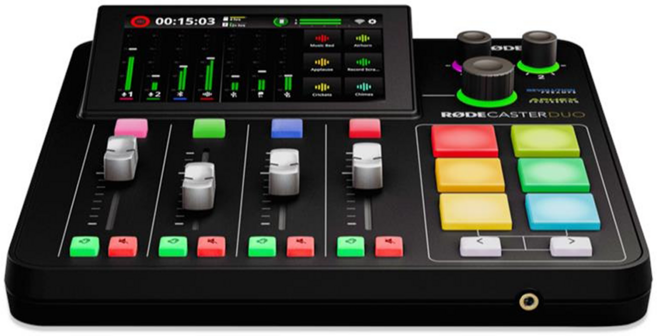 RODE Caster Duo 로데 캐스터 듀오 팟캐스트 스튜디오 오디오 인터페이스 [사운드캣/정품]