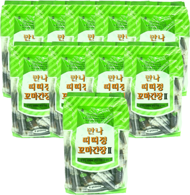 일회용 간장(연합 200T)X10, 1.2kg, 10개