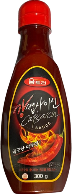 움트리 강 캡사이신 소스 액상, 300g, 4개